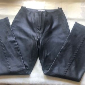 Leather pants